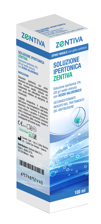 SOLUZIONE IPERTONICA ZENTIVA SPRAY NASALE 100 ML - Farmacia Bartoli