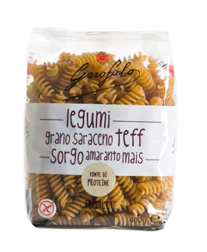 GAROFALO FUSILLI PASTA SENZA GLUTINE LEGUMI E CEREALI 400 G - Farmacia Bartoli