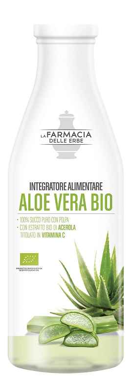 FARMACIA DELLE ERBE ALOE VERA SUCCO PURO BIO 1000 ML - Farmacia Bartoli