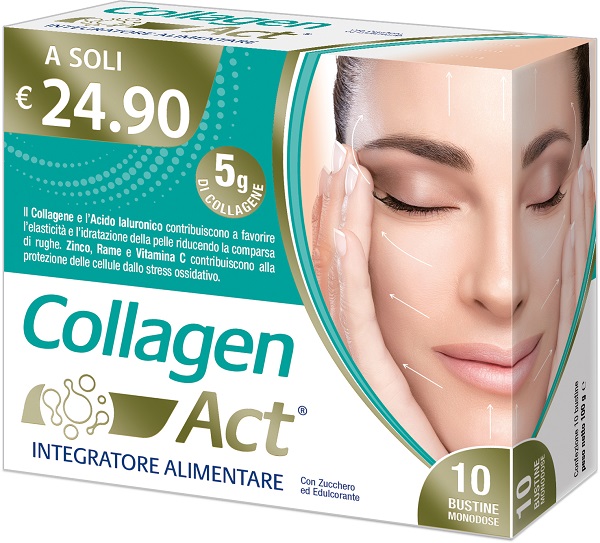 COLLAGEN ACT 10 BUSTINE MONODOSE - Farmacia Bartoli