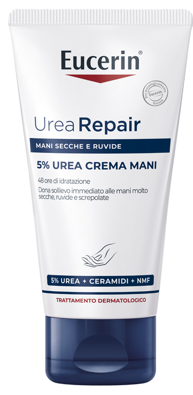EUCERIN UREAREPAIR CREMA MANI 5% 75 ML - Farmacia Bartoli
