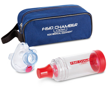 FISIOCHAMBER VISION PLUS INFANT CAMERA DI INALAZIONE ANTI STATICA CON MASCHERA PANDA - Farmacia Bartoli