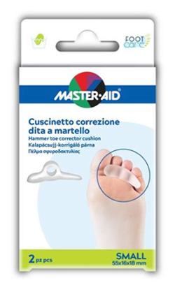 CORRETTORE DITA A MARTELLO MASTER-AID FOOTCARE SMALL 2 PEZZI C12 - Farmacia Bartoli