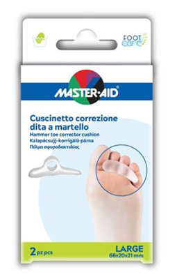 CORRETTORE DITA A MARTELLO MASTER-AID FOOTCARE LARGE 2 PEZZI C13 - Farmacia Bartoli