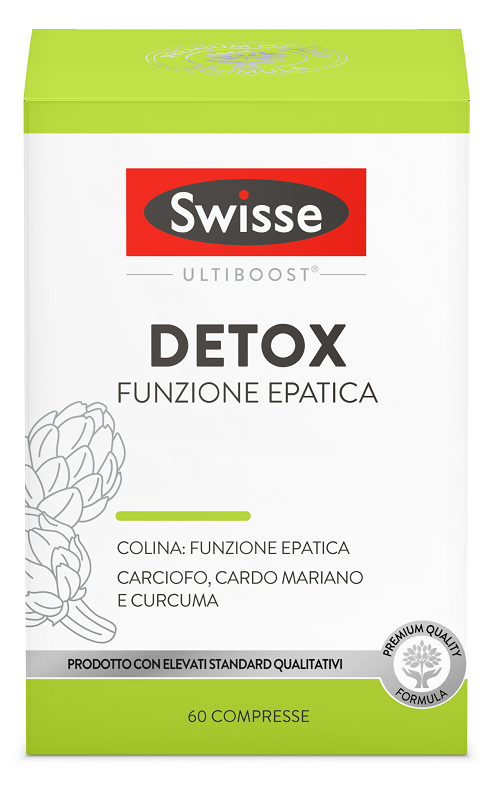 SWISSE DETOX FUNZIONE EPATICA 60 COMPRESSE DA 1085 MG - Farmacia Bartoli