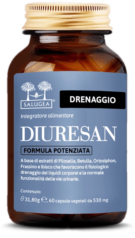 SALUGEA DIURESAN FORMULA POTENZIATA 60 CAPSULE - Farmacia Bartoli