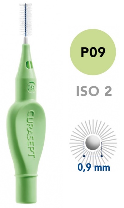 CURASEPT PROXI P09 VERDE CHIARO/LIGHT GREEN 5 PEZZI - Farmacia Bartoli
