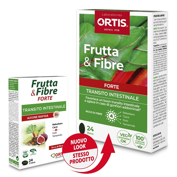 FRUTTA & FIBRE FORTE 24 COMPRESSE - Farmacia Bartoli