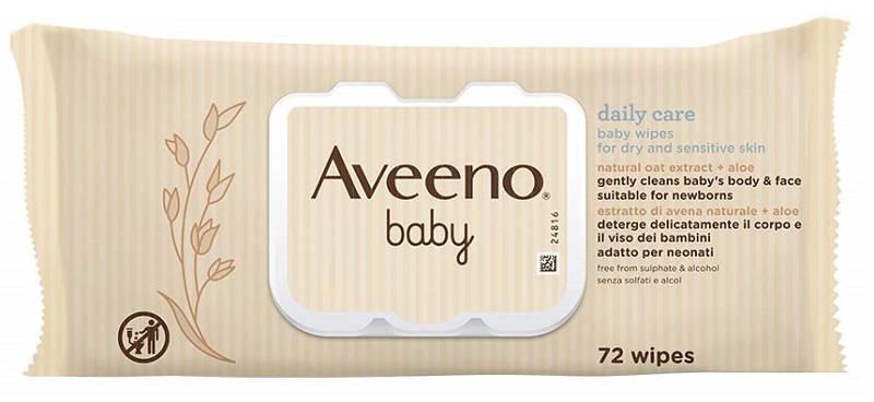 AVEENO BABY SALVIETTINE 72 PEZZI - Farmacia Bartoli