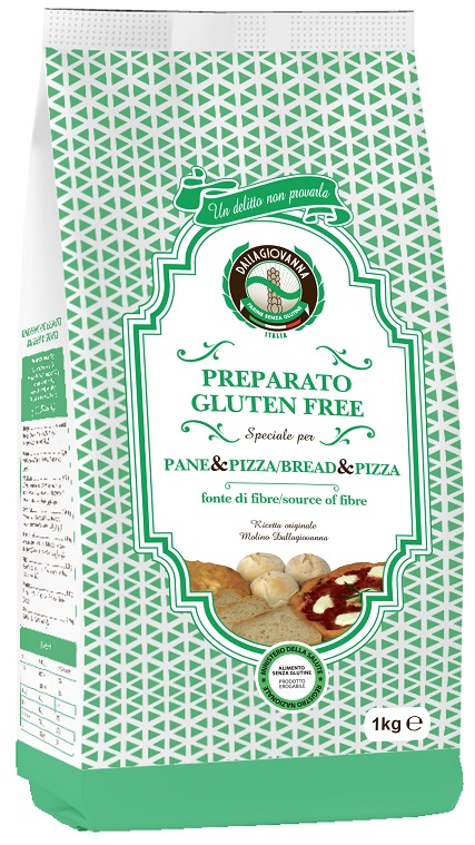 PREPARATO GLUTEN FREE SPECIALE PER PANE E PIZZA 1 KG - Farmacia Bartoli