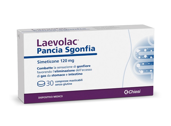 LAEVOLAC PANCIA SGONFIA 30 COMPRESSE MASTICABILI SENZA GLUTINE - Farmacia Bartoli