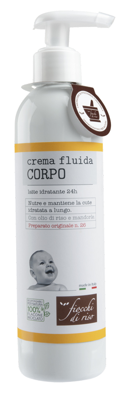 FIOCCHI DI RISO CREMA FLUIDA CORPO IDRATANTE 240 ML - Farmacia Bartoli