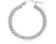 BJT990 ORECCHINI BRAIDED HOOP STAINLESS STEEL - Farmacia Bartoli