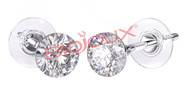 BJT3040T ORECCHINI CRYSTAL 4 TITANIO - Farmacia Bartoli