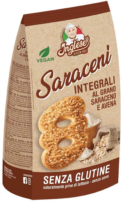INGLESE BISCOTTI SARACENI ALL'AVENA 300 G - Farmacia Bartoli