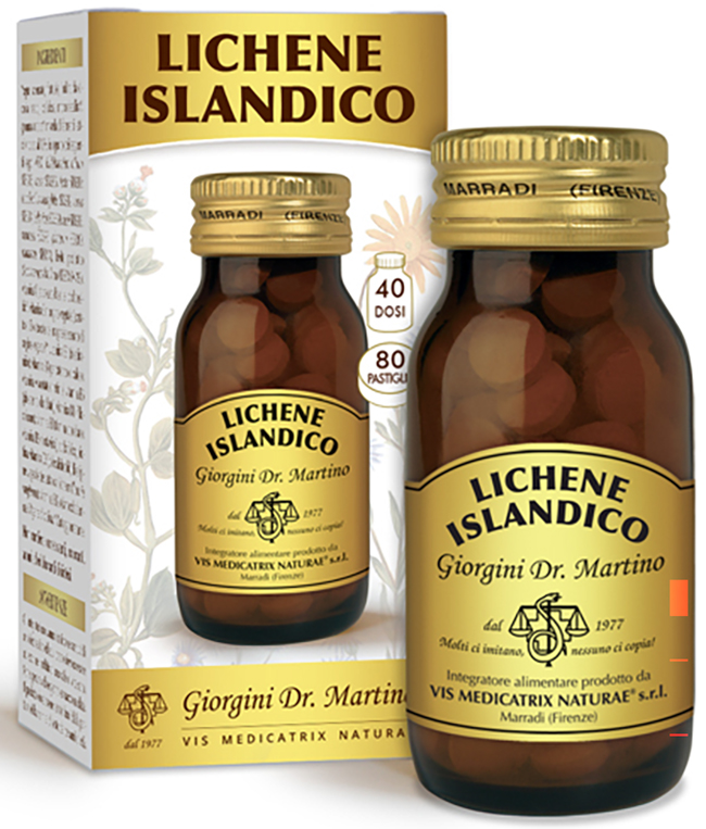 LICHENE ISLANDICO 80 PASTIGLIE - Farmacia Bartoli