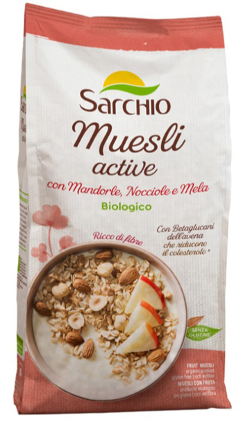 MUESLI ACTIVE 250 G - Farmacia Bartoli