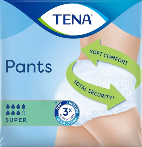 PANNOLONE PULL UP TENA PANTS SUPER TAGLIA LARGE 10 PEZZI - Farmacia Bartoli