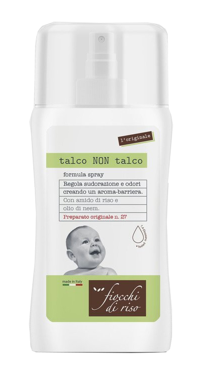 FIOCCHI DI RISO TALCO NON TALCO SPRAY 100 ML - Farmacia Bartoli