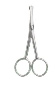 TROUSS 32 FORBICI PER UNGHIE A PUNTA MEDIA CURVA IN ACCIAIO INOSSIDABILE COLORE ARGENTO - Farmacia Bartoli