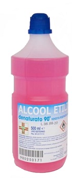 ALCOOL ETILICO DENATURATO 500 ML - Farmacia Bartoli