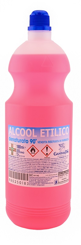 ALCOOL ETILICO DENATURATO 90 GRADI 1 LITRO - Farmacia Bartoli