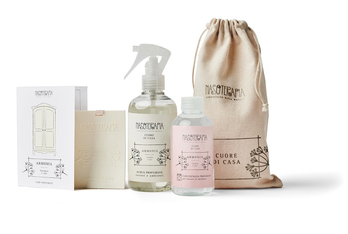 ACQUA PROFUMATA ARMONIA DI VANIGLIA E SALE CON SACCHETTO NASOTERAPIA - Farmacia Bartoli