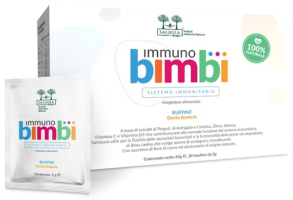 SALUGEA IMMUNO BIMBI 30 BUSTINE VECCHIA FORMULAZIONE - Farmacia Bartoli