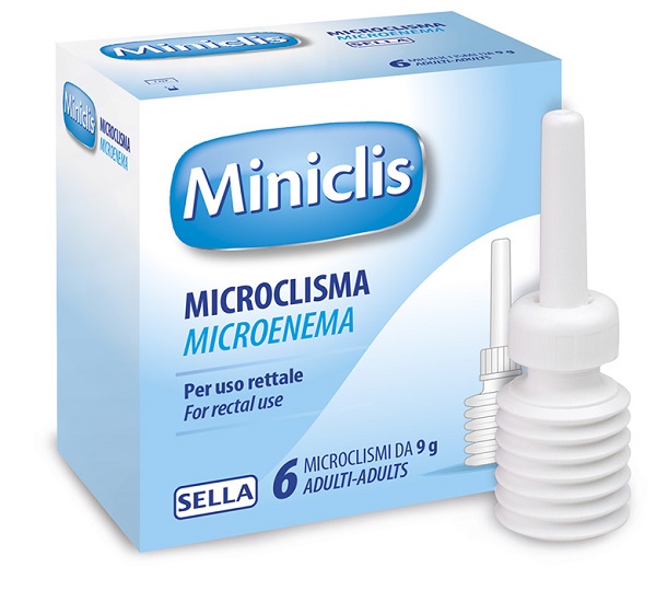 MINICLIS ADULTI 9 G 6 MICROCLISMI - Farmacia Bartoli