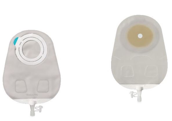 SENSURA MIO FLEX SISTEMA 2 PEZZI CON AGGANCIO ADESIVO SACCA MULTICHAMBER PER UROSTOMIA TRASPARENTE 50MM DA 550 ML 30 PEZZI - Farmacia Bartoli