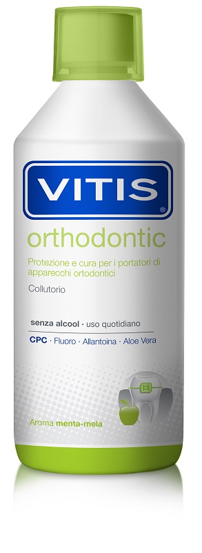 VITIS ORTHODONTIC COLLUTORIO 500 ML GE-IT - Farmacia Bartoli