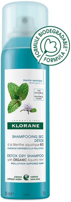 KLORANE SHAMPOO SECCO MENTA 150 ML - Farmacia Bartoli