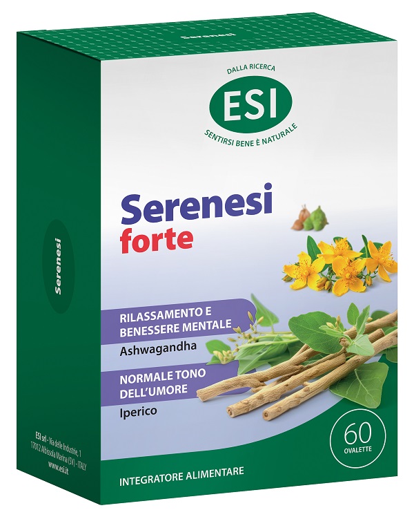 ESI SERENESI FORTE 60 OVALETTE SENZA GLUTINE - Farmacia Bartoli