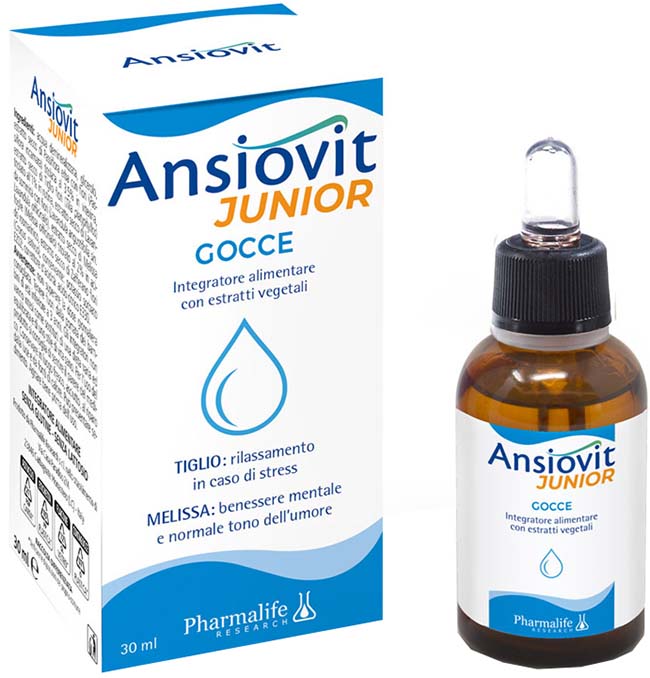 ANSIOVIT JUNIOR GOCCE 30 ML - Farmacia Bartoli