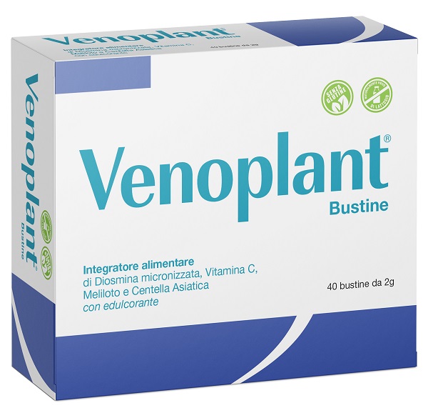 VENOPLANT 40 BUSTINE DA 2 G CON EDULCORANTE SENZA GLUTINE NATURALMENTE PRIVO DI LATTOSIO - Farmacia Bartoli