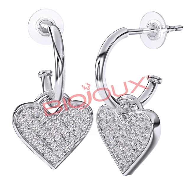 BJT235 ORECCHINI SWEET CHARM STAINLESS STEEL - Farmacia Bartoli