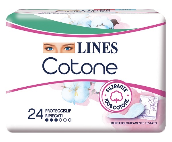 LINES COTONE BIO SALVASLIP RIPIEGATI 24 PEZZI - Farmacia Bartoli