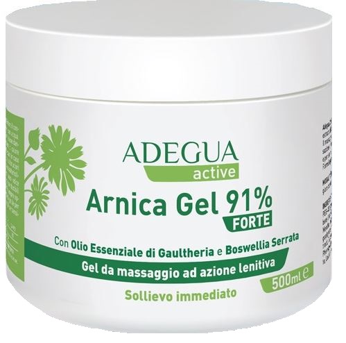 ADEGUA ARNICA PLUS 91% GEL EXTRA FORTE 500 ML - Farmacia Bartoli
