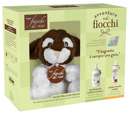 COFANETTO FIOCCHI DI RISO AVVENTURE BAGNETTO - Farmacia Bartoli
