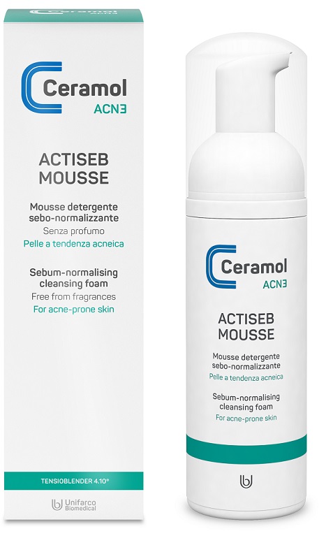 CERAMOL ACN3 ACTISEB MOUSSE 150 ML - Farmacia Bartoli