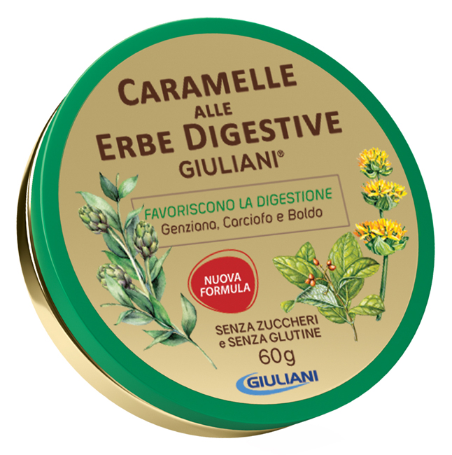 CARAMELLE DIGESTIVE SENZA ZUCCHERO NUOVA FORMULAZIONE 60 G - Farmacia Bartoli