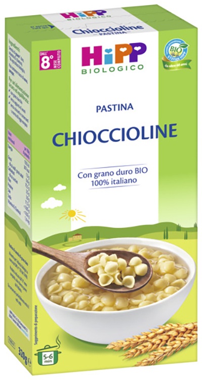 HIPP BIO PASTINA CHIOCCIOLINE 320 G - Farmacia Bartoli