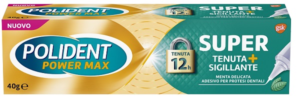 POLIDENT SUPER TENUTA+SIGILLANTE MENTA DELICATA ADESIVO PROTESI DENTALE 40 G - Farmacia Bartoli