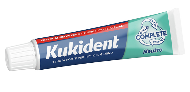 KUKIDENT NEUTRO CREMA ADESIVA DENTIERE 65 G - Farmacia Bartoli