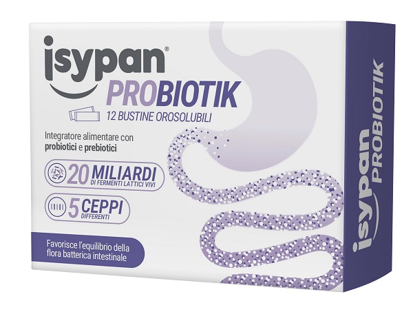 ISYPAN PROBIOTIK 12 BUSTINE OROSOLUBILI - Farmacia Bartoli