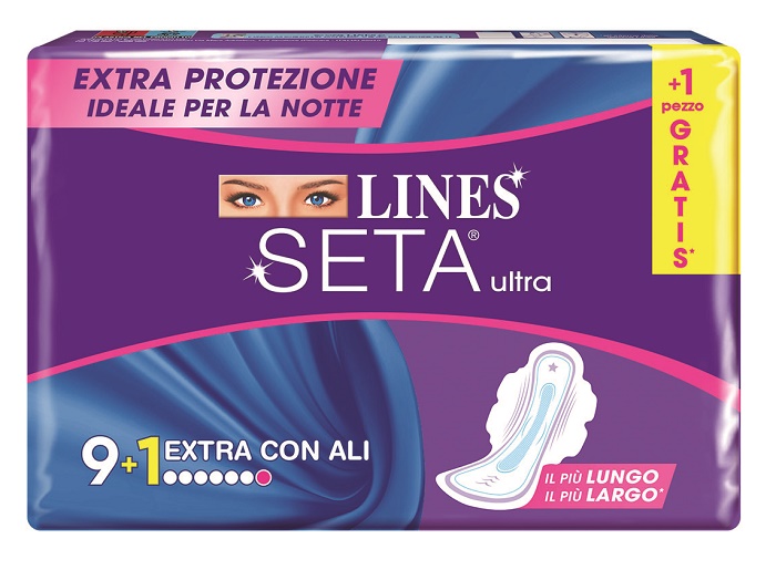 LINES SETA ULTRA EXTRA CON ALI DWCT 7+1 PEZZI - Farmacia Bartoli