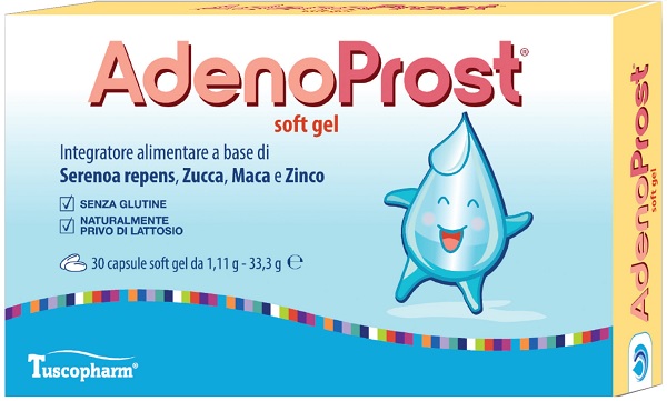 ADENOPROST 30 CAPSULE SOFT GEL - Farmacia Bartoli