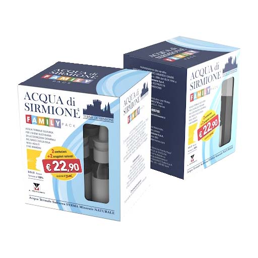 ACQUA DI SIRMIONE FAMILY PACK 12 FLACONCINI DA 15 ML - Farmacia Bartoli