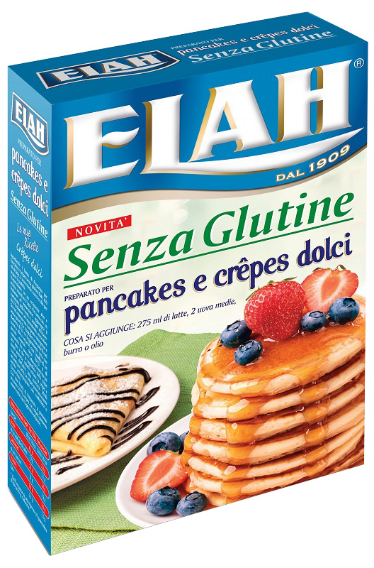 ELAH SENZA GLUTINE PREPARATO PER PANCAKES E CREPES DOLCI 280 G - Farmacia Bartoli
