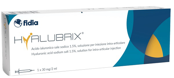 SIRINGA INTRA-ARTICOLARE HYALUBRIX ACIDO IALURONICO 1,5% 30 MG 2 ML NO ETO - Farmacia Bartoli